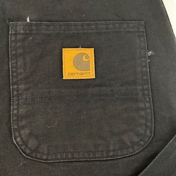 Carhartt Black Work Shorts | Size 38 (Altered from 40) | Rugged Canvas Carpenter - Picture 12 of 15